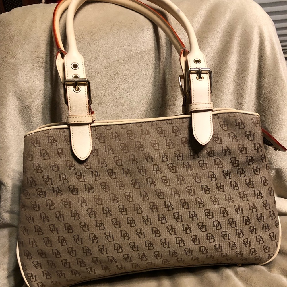 Dooney & Bourke Buckle Satchel H035C BN Handbag